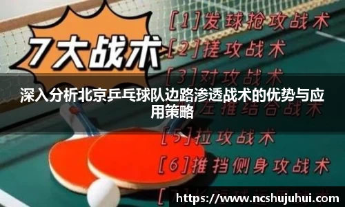 深入分析北京乒乓球队边路渗透战术的优势与应用策略